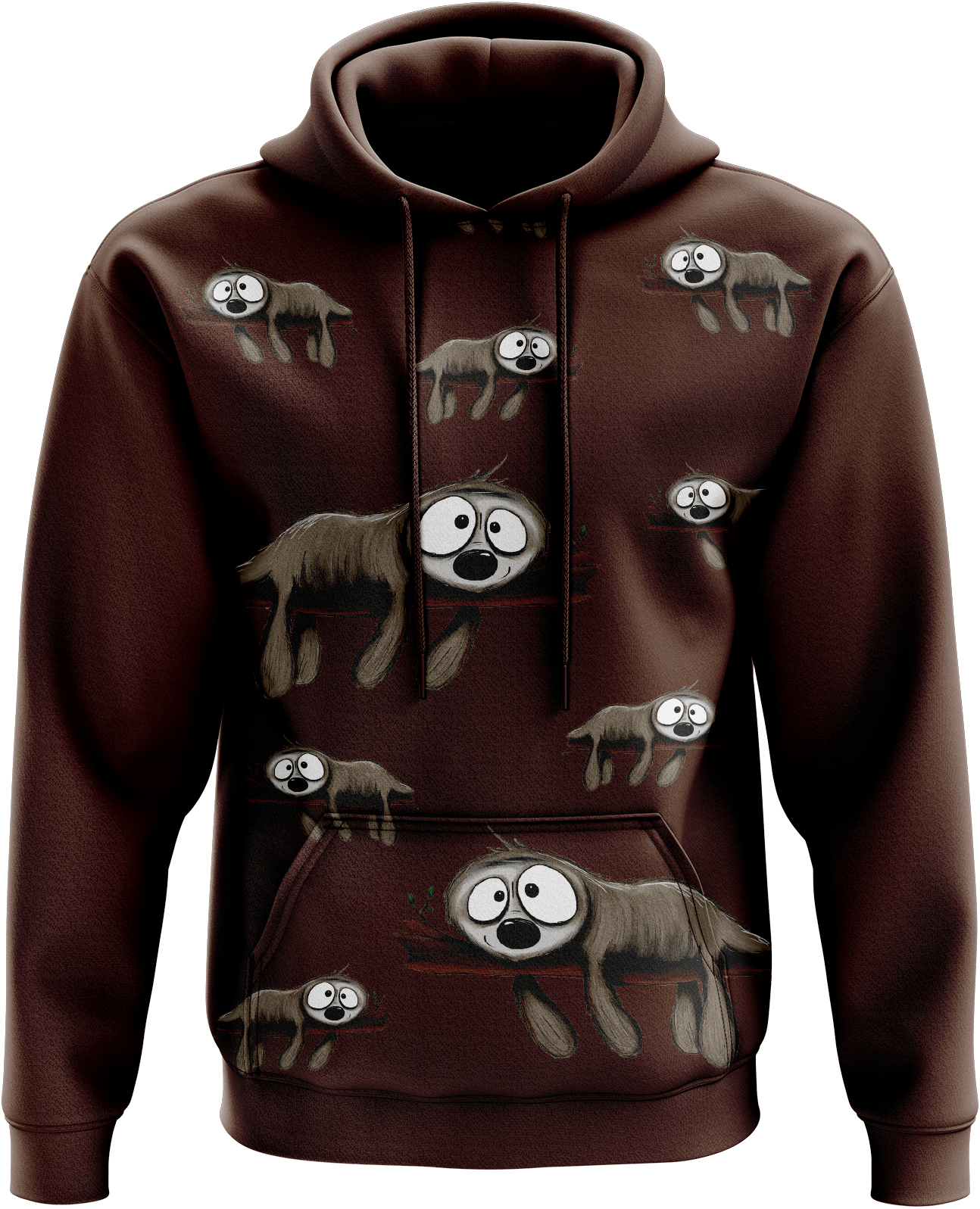 Snoozy Sloth Hoodies - fungear.com.au