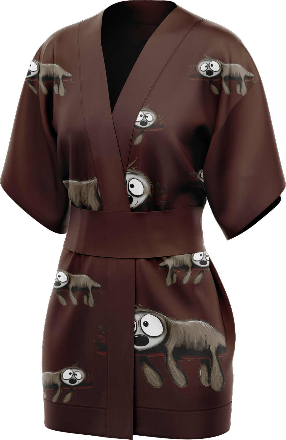 Snoozy Sloth Kimono - fungear.com.au