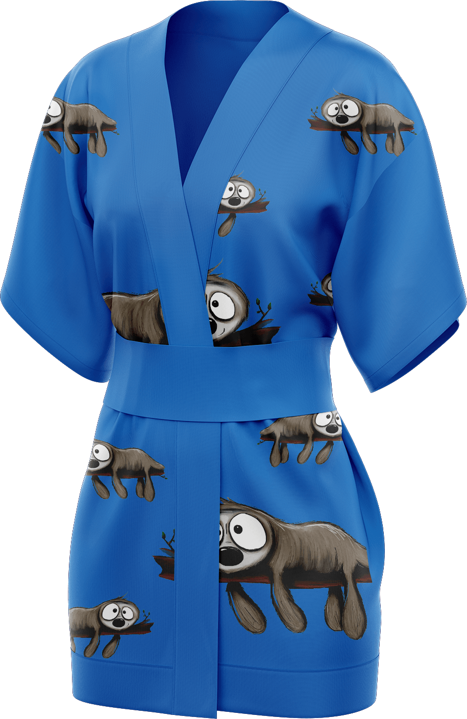 Snoozy Sloth Kimono - fungear.com.au