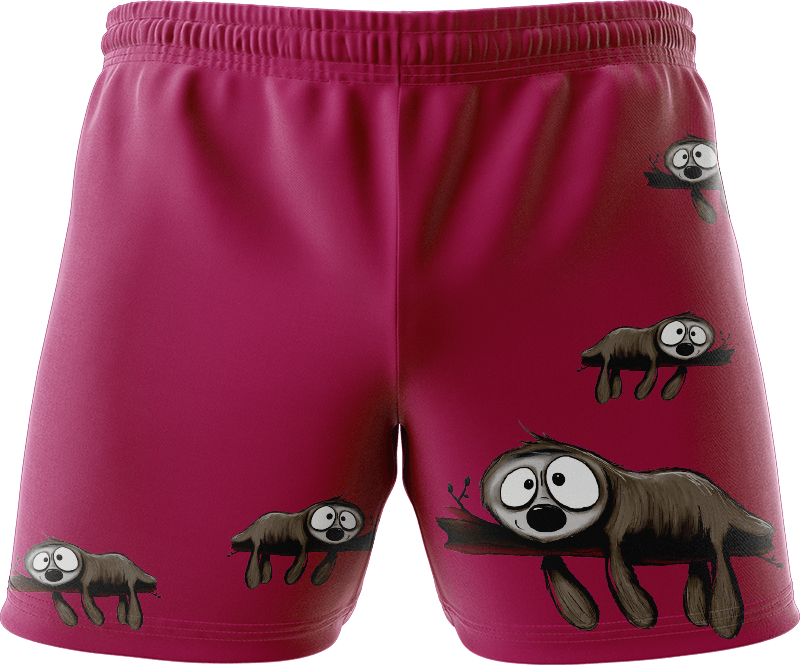 Snoozy Sloth Shorts - fungear.com.au