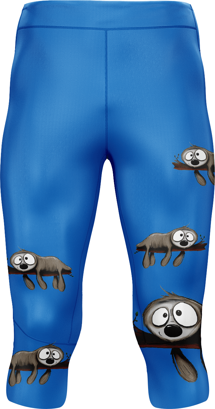 Snoozy Sloth Tights 3/4 or full length - fungear.com.au