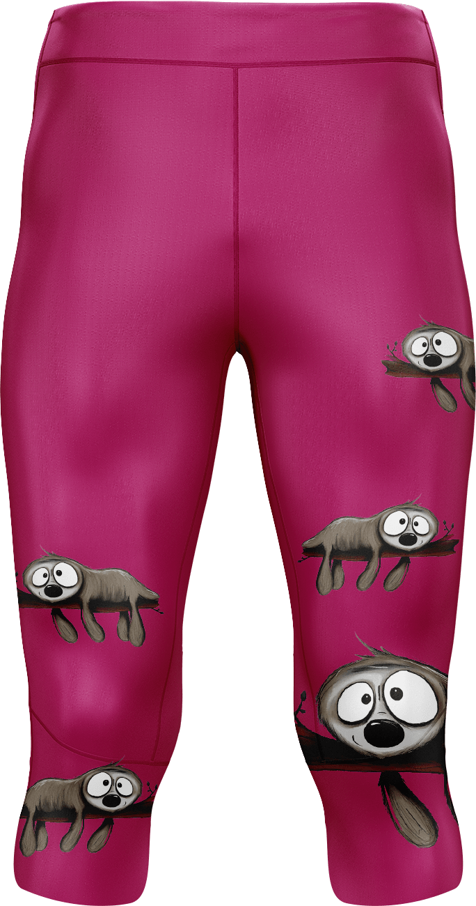 Snoozy Sloth Tights 3/4 or full length - fungear.com.au