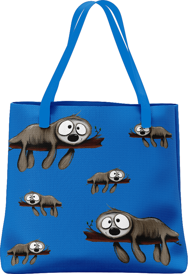 Snoozy Sloth Tote Bag - fungear.com.au