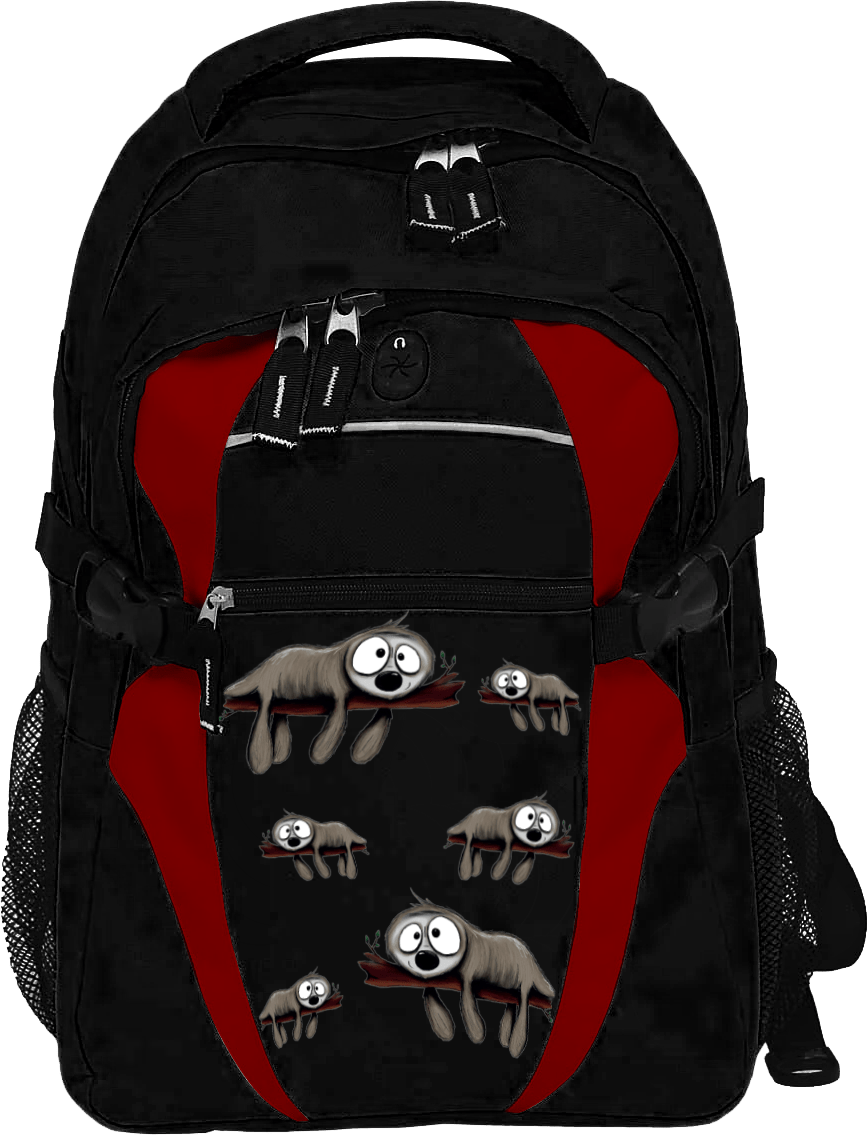Snoozy Sloth Zenith Backpack Limited Edition - fungear.com.au