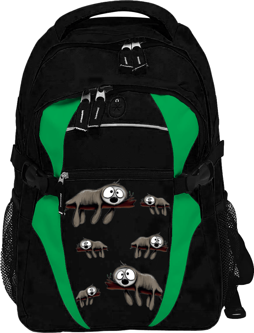 Snoozy Sloth Zenith Backpack Limited Edition - fungear.com.au