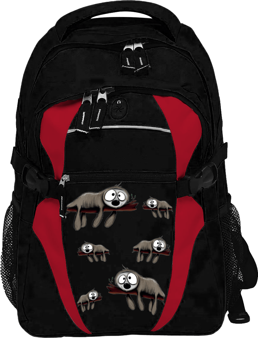 Snoozy Sloth Zenith Backpack Limited Edition - fungear.com.au