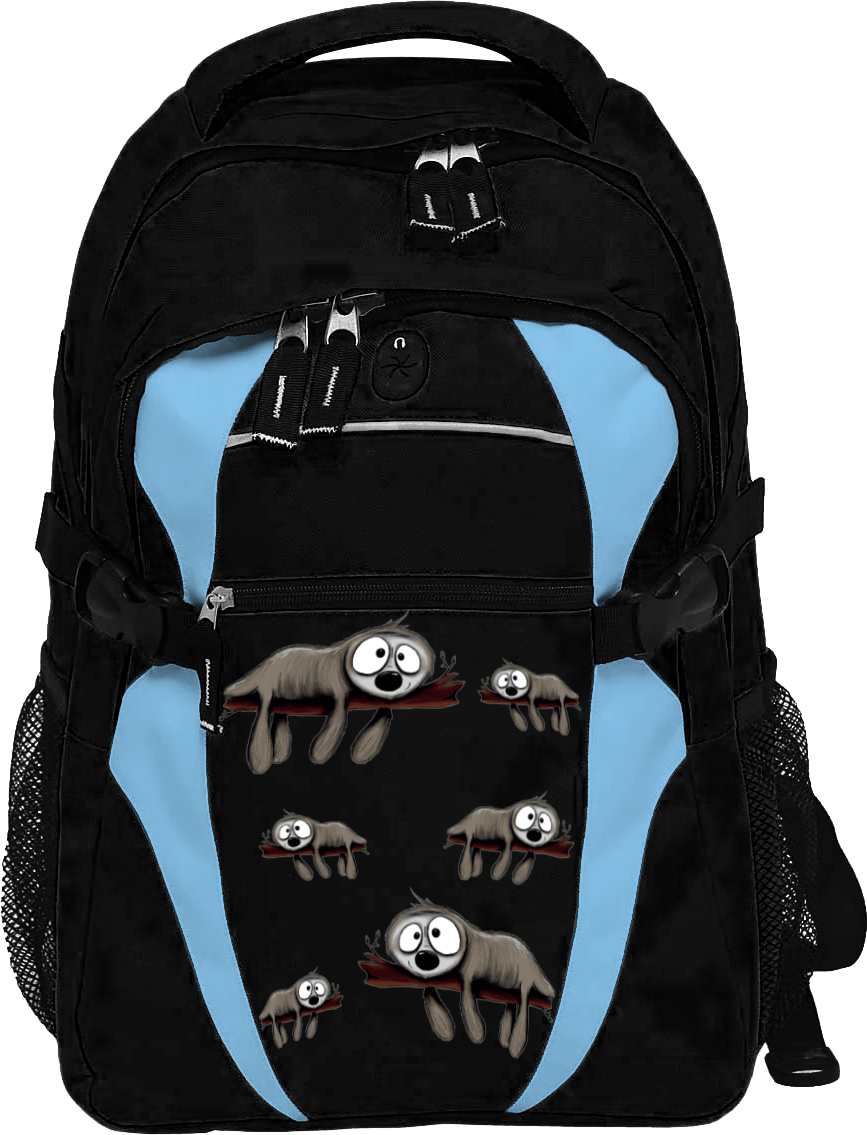 Snoozy Sloth Zenith Backpack Limited Edition - fungear.com.au