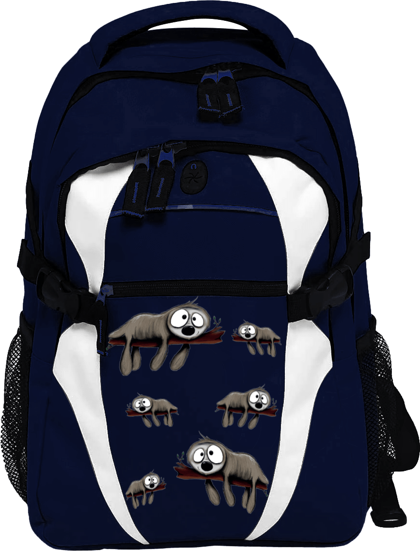 Snoozy Sloth Zenith Backpack Limited Edition - fungear.com.au