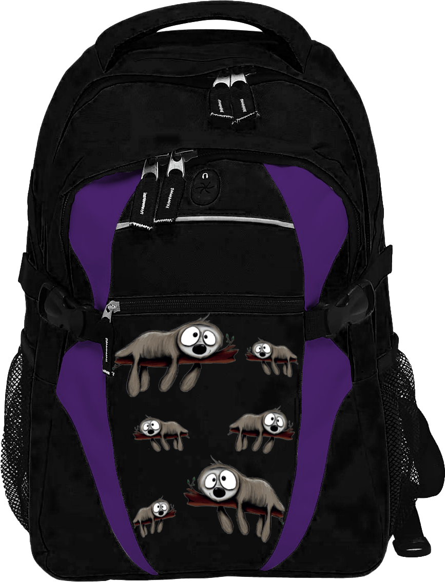 Snoozy Sloth Zenith Backpack Limited Edition - fungear.com.au