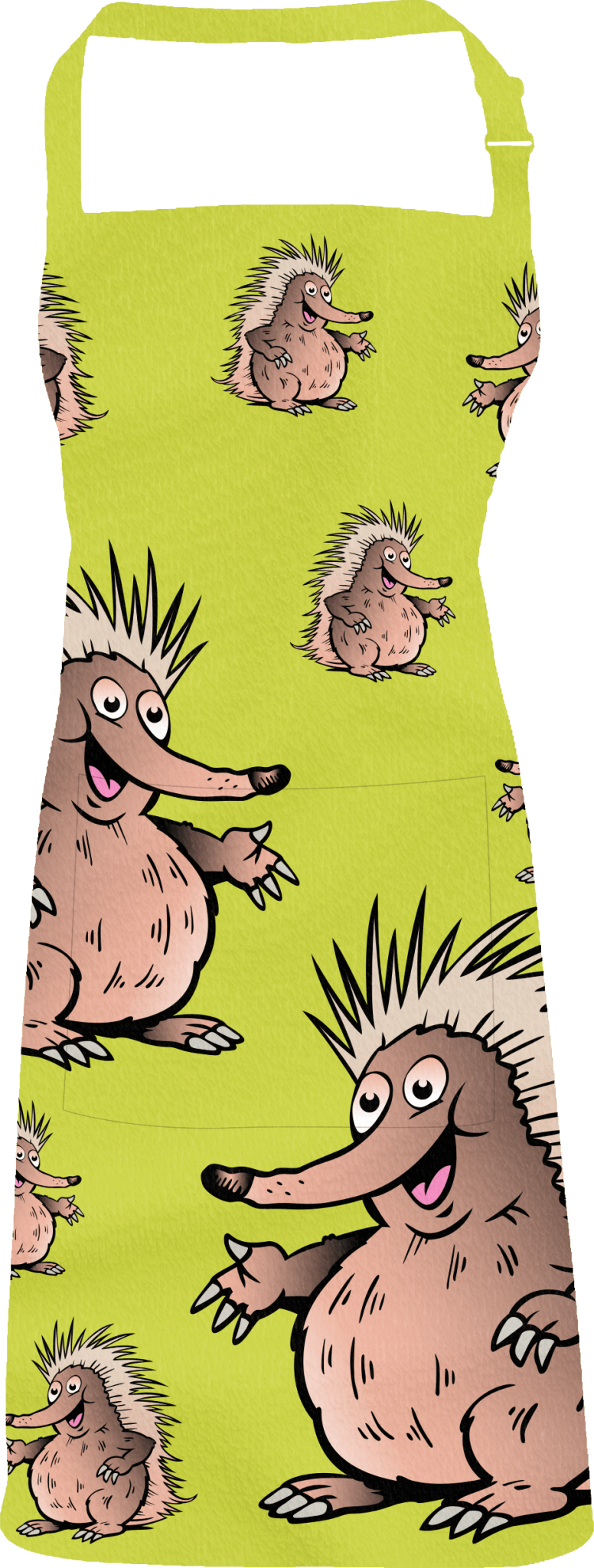 Spunky Echidna Apron - fungear.com.au