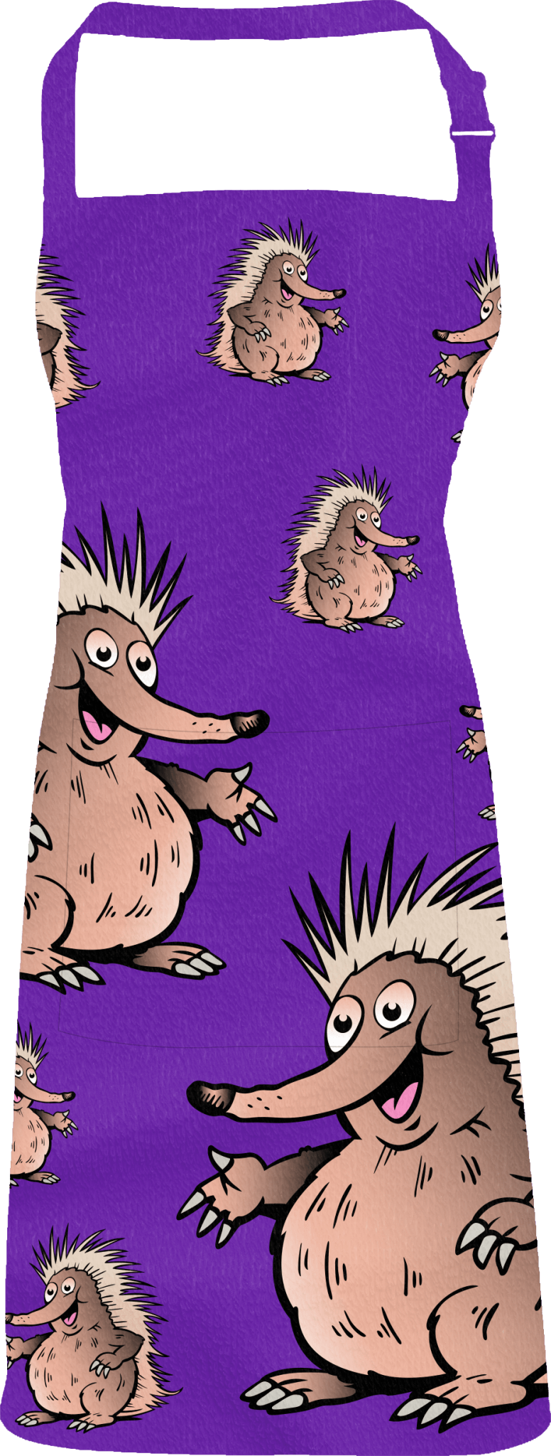 Spunky Echidna Apron - fungear.com.au