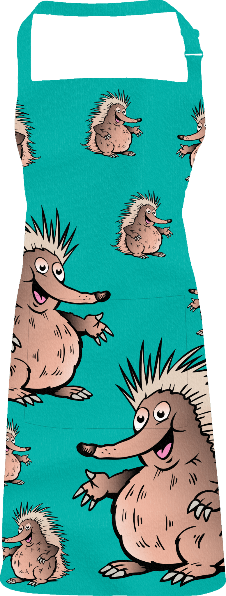 Spunky Echidna Apron - fungear.com.au