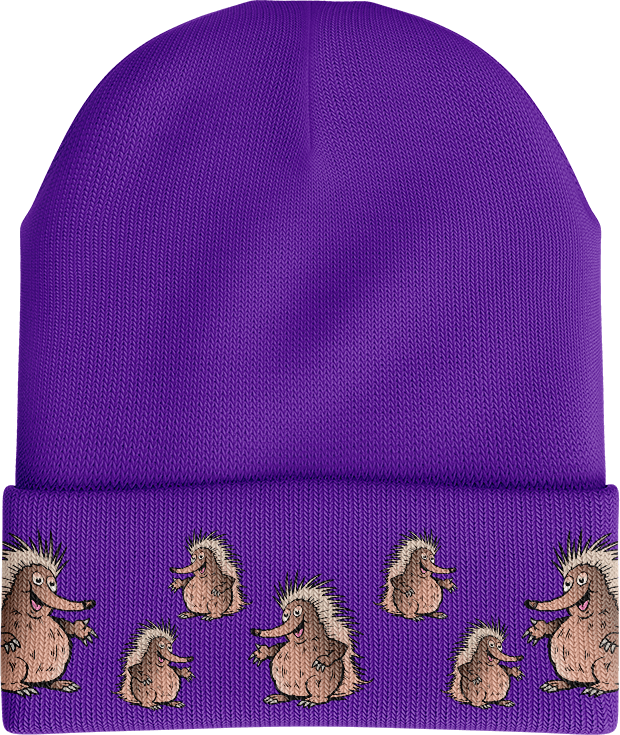 Spunky Echidna Beanie - fungear.com.au