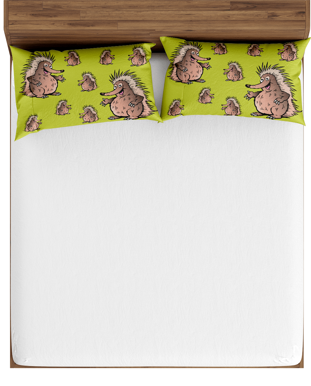 Spunky Echidna Bed Pillows - fungear.com.au