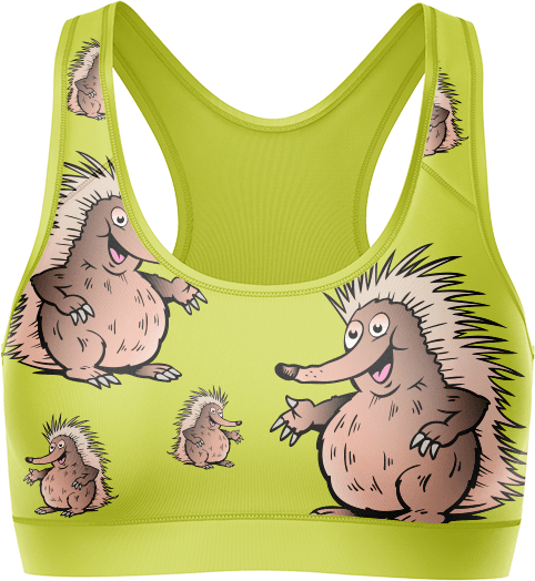 Spunky Echidna Crop Top - fungear.com.au