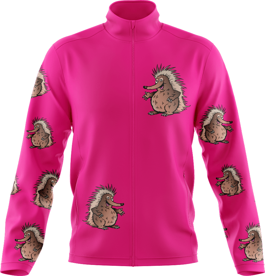 Spunky Echidna Full Zip Track Jacket - fungear.com.au