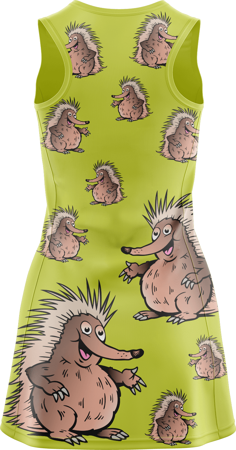 Spunky Echidna Ladies Mini Dress - fungear.com.au