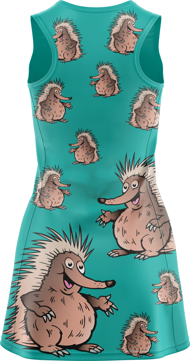 Spunky Echidna Ladies Mini Dress - fungear.com.au