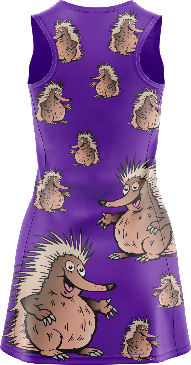 Spunky Echidna Ladies Mini Dress - fungear.com.au