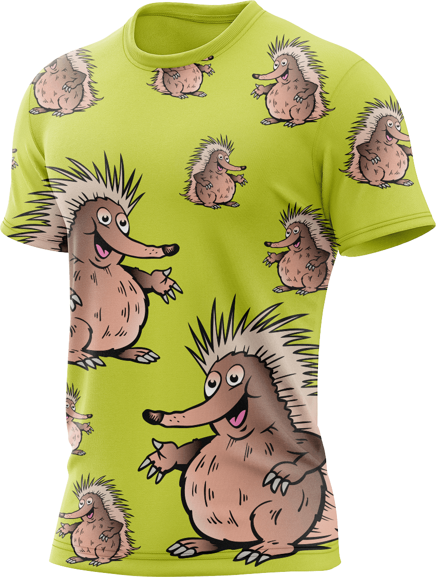 Spunky Echidna Rash T-Shirt Short Sleeve - fungear.com.au