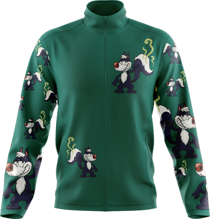 Stinky Skunk Full Zip Track Jacket - fungear.com.au