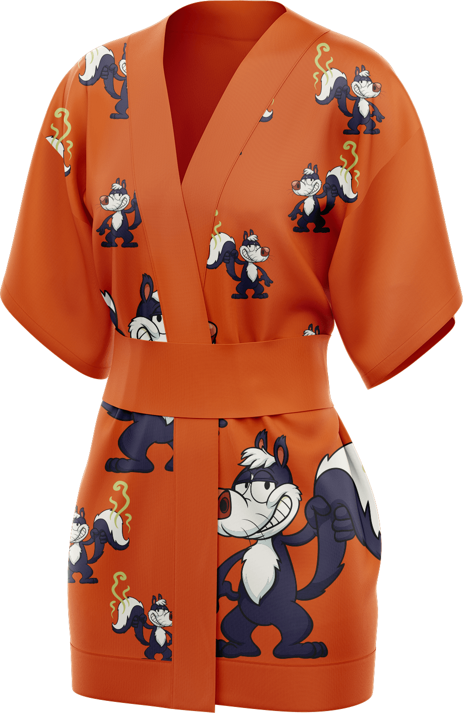 Stinky Skunk Kimono - fungear.com.au