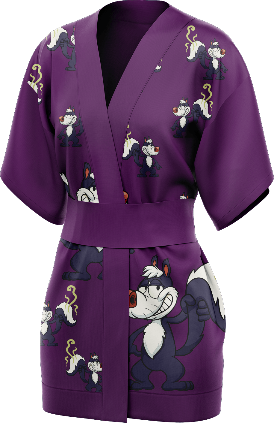 Stinky Skunk Kimono - fungear.com.au