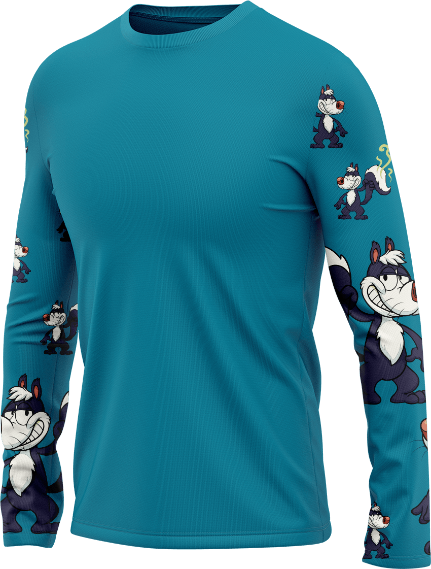 Stinky Skunk Rash Shirt Long Sleeve - fungear.com.au