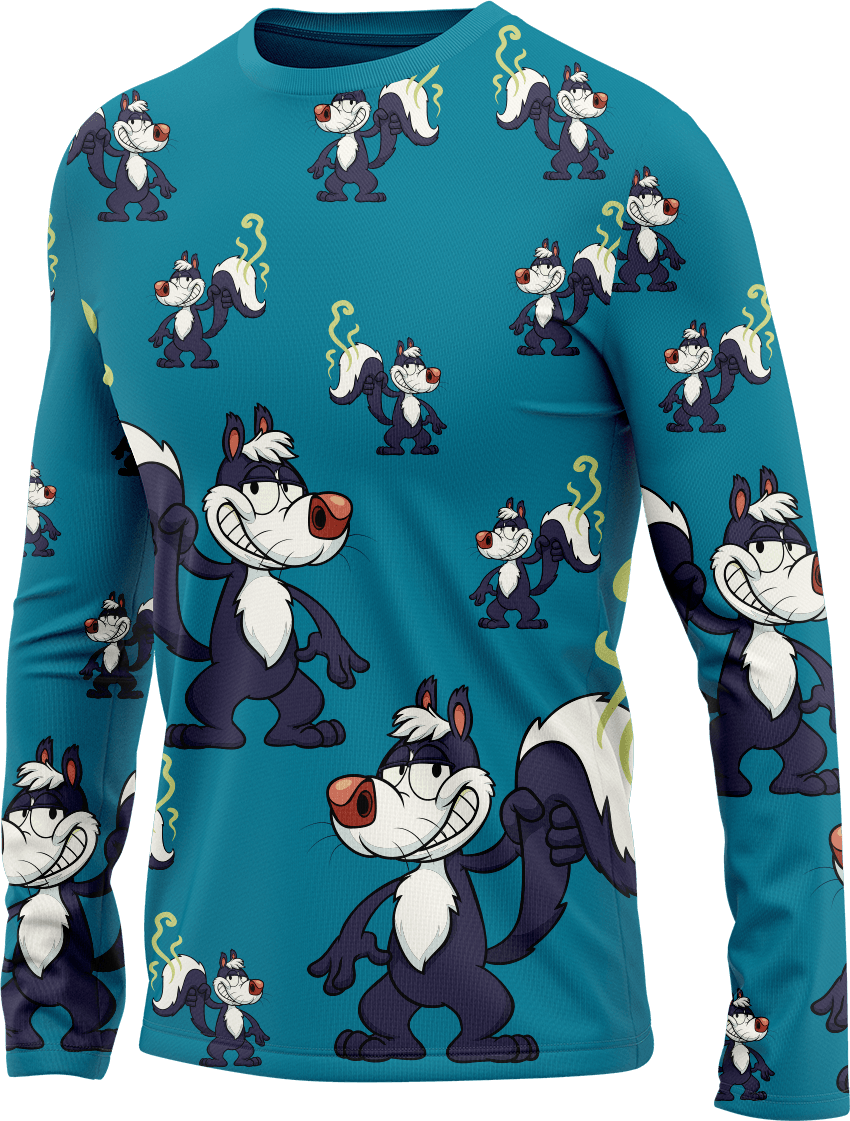 Stinky Skunk Rash Shirt Long Sleeve - fungear.com.au