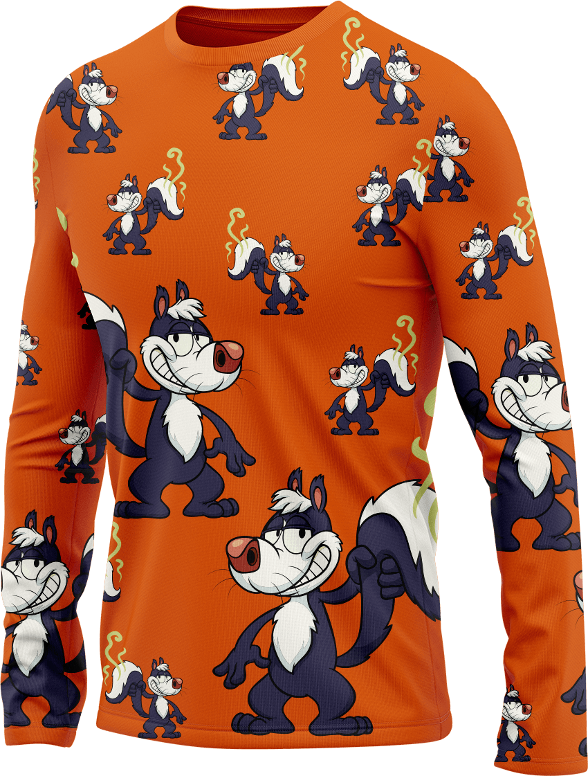 Stinky Skunk Rash Shirt Long Sleeve - fungear.com.au