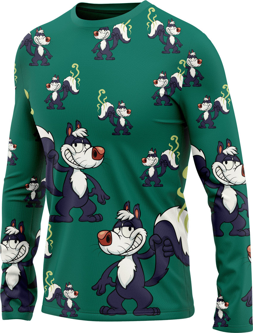 Stinky Skunk Rash Shirt Long Sleeve