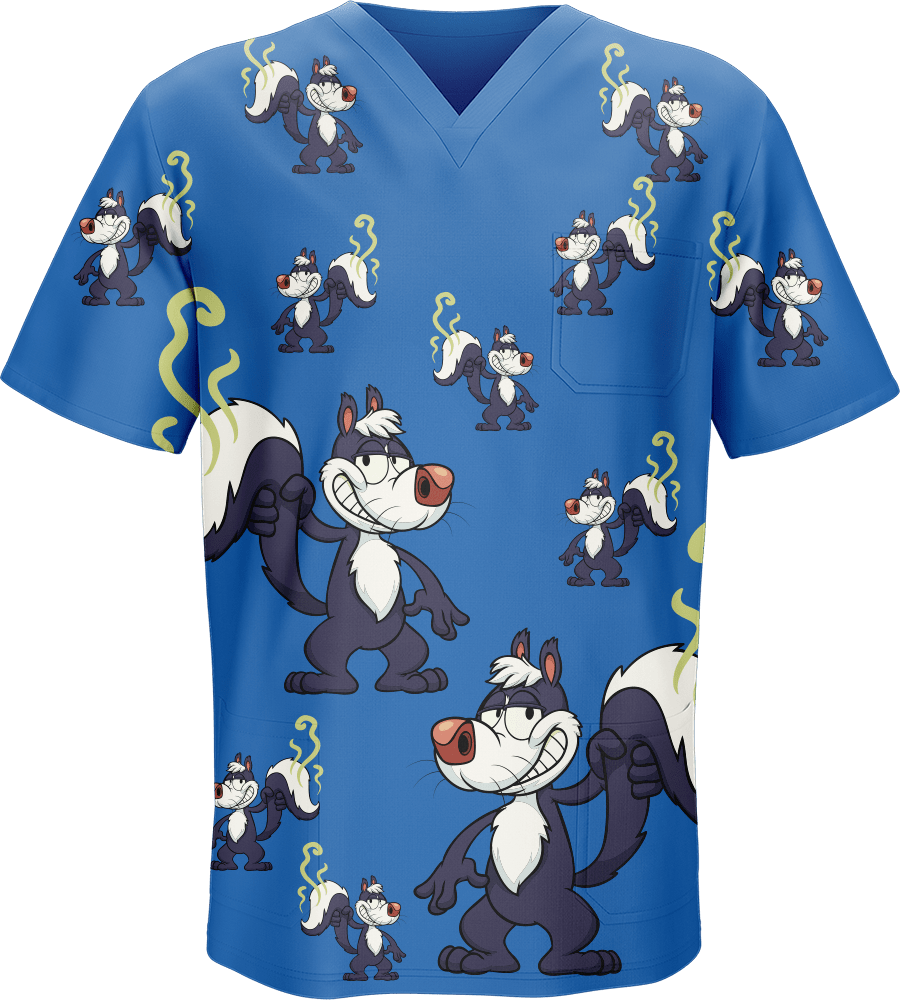 Stinky Skunk Scrubs