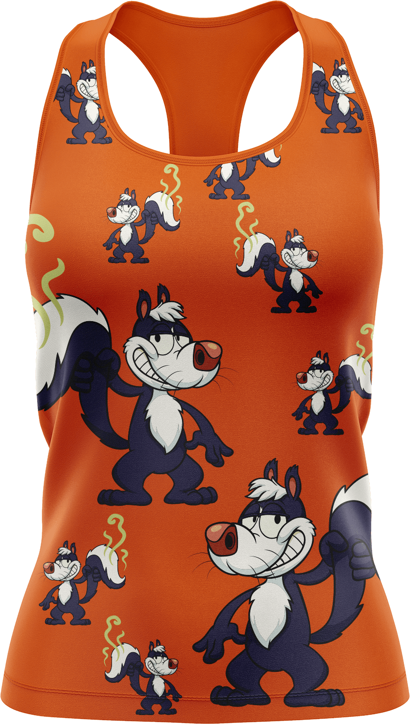 Stinky Skunk Singlets - fungear.com.au