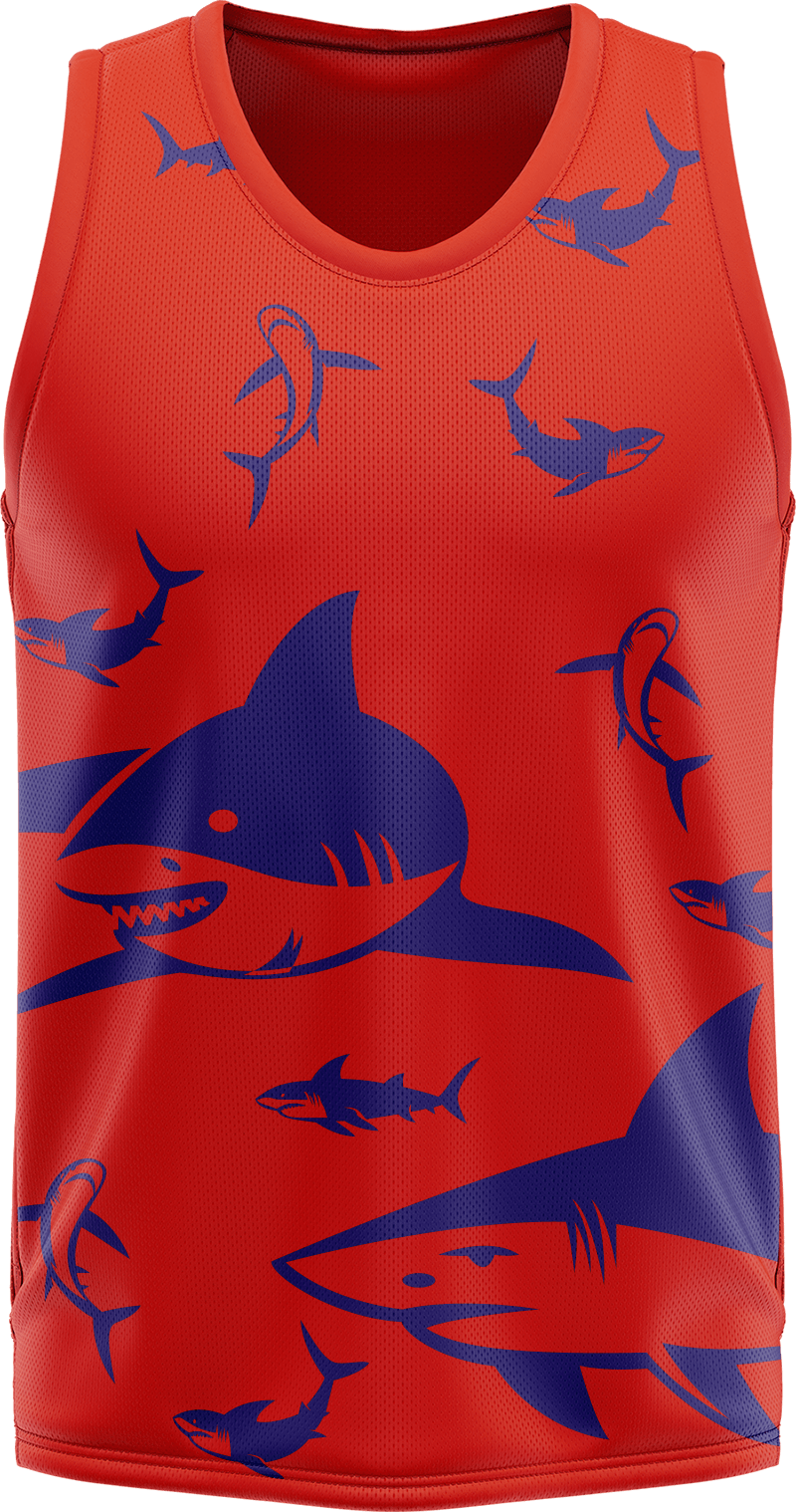 Swim with Sharks Basketball Jersey - fungear.com.au