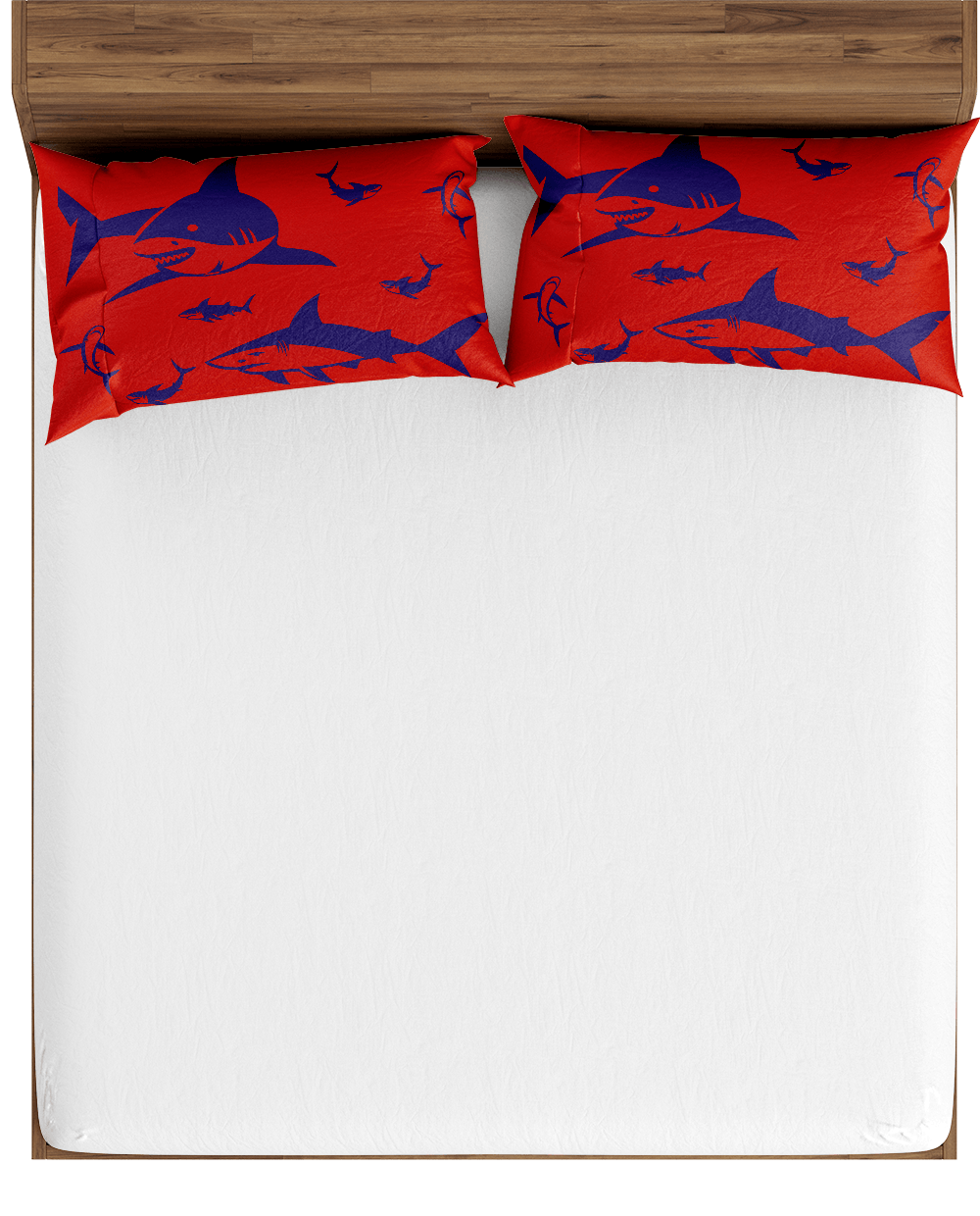 Swim With Sharks Bed Pillows - fungear.com.au