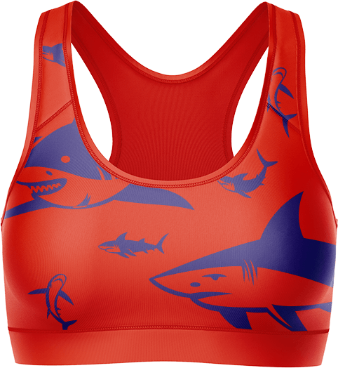 Swim With Sharks Crop Top - fungear.com.au