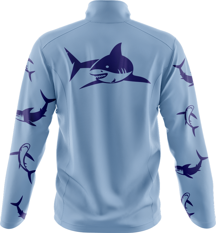 Swim With Sharks Full Zip Track Jacket - fungear.com.au