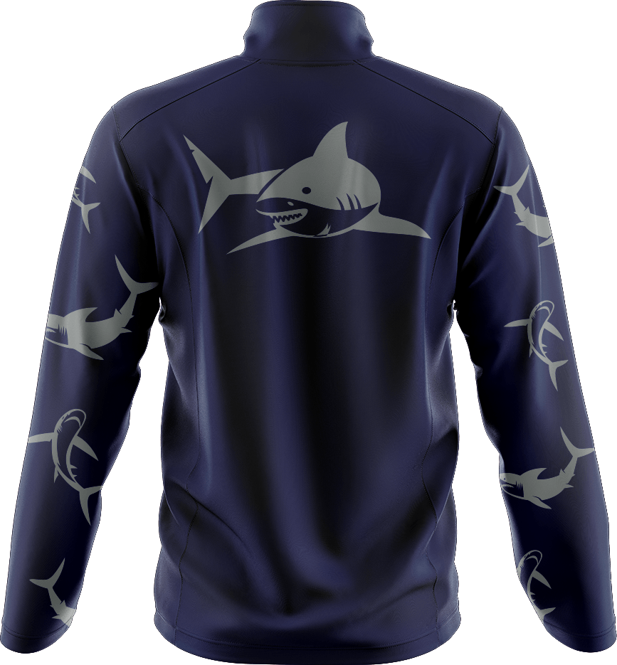 Swim With Sharks Full Zip Track Jacket - fungear.com.au