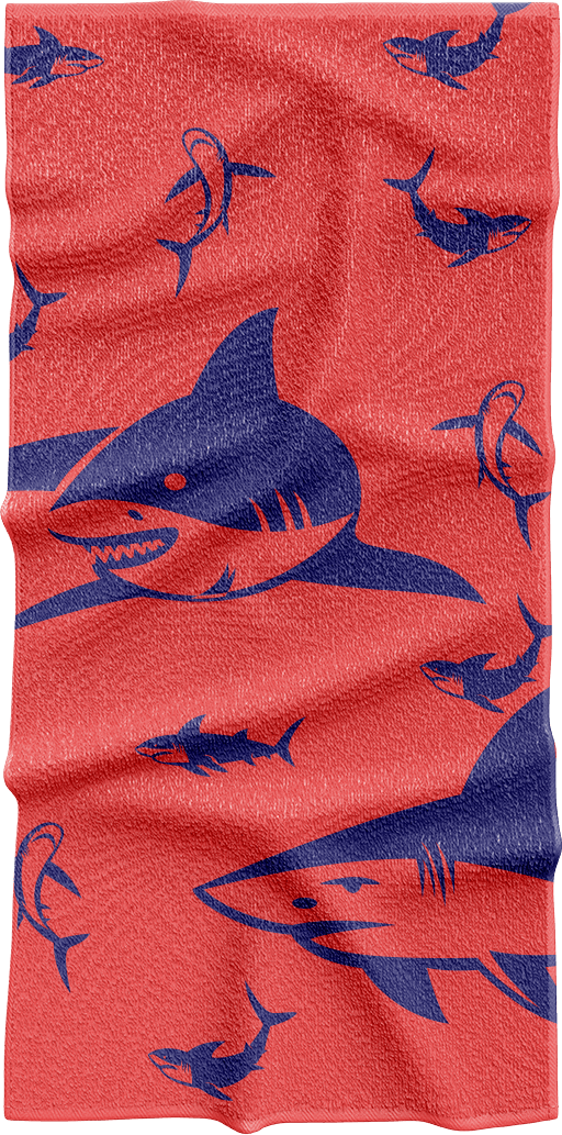 Swim with Sharks Towel - fungear.com.au