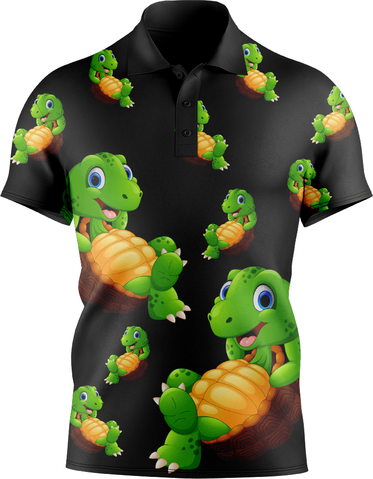 Top Turtle Men's Short Sleeve Polo - fungear.com.au