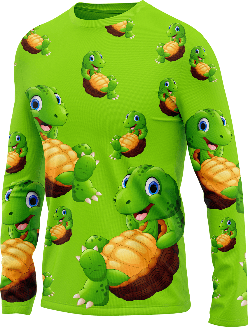 Top Turtle Rash Shirt Long Sleeve - fungear.com.au