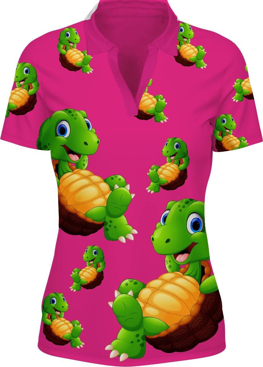 Top Turtle Women's Polo - fungear.com.au