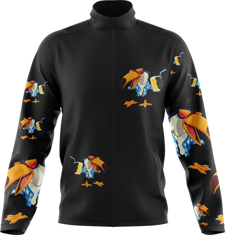 Trendy Toucan Full Zip Track Jacket - fungear.com.au