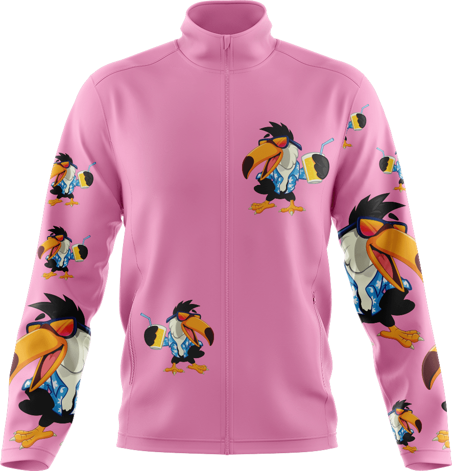 Trendy Toucan Full Zip Track Jacket - fungear.com.au