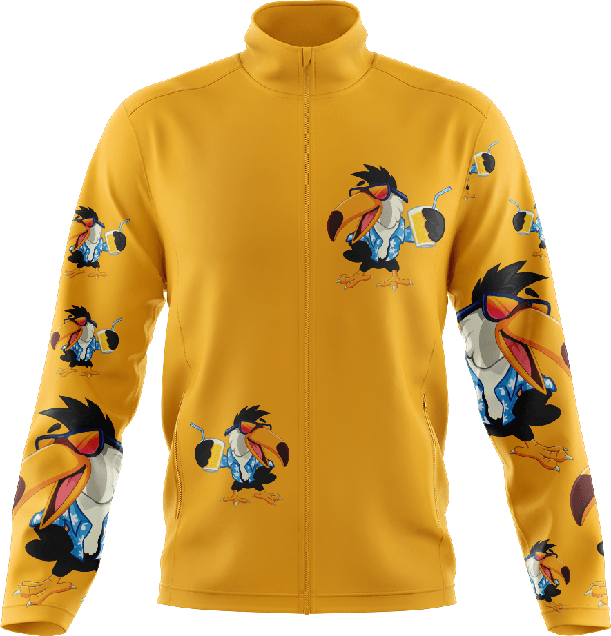 Trendy Toucan Full Zip Track Jacket - fungear.com.au