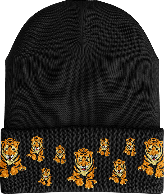 Tuff Tiger Beanie - fungear.com.au