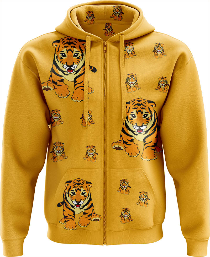 Tuff Tiger Full Zip Hoodies Jacket - fungear.com.au