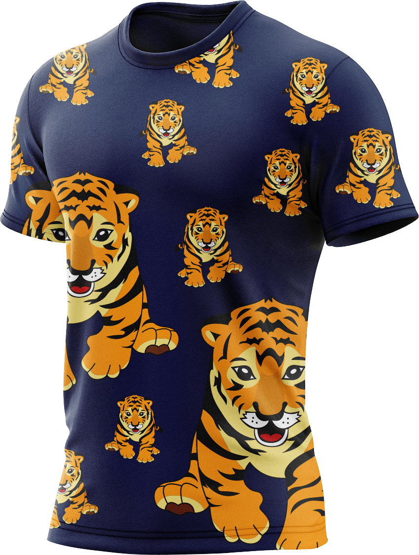 Tuff Tiger Rash Shirt Short Sleeve