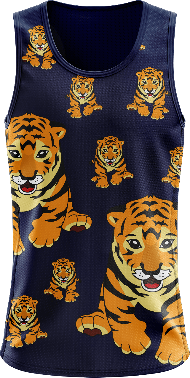 Tuff Tiger Singlets - fungear.com.au