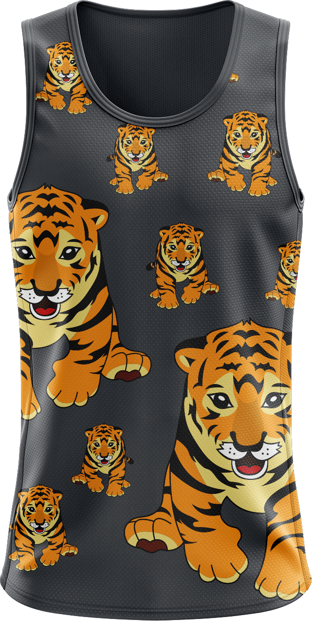 Tuff Tiger Singlets - fungear.com.au